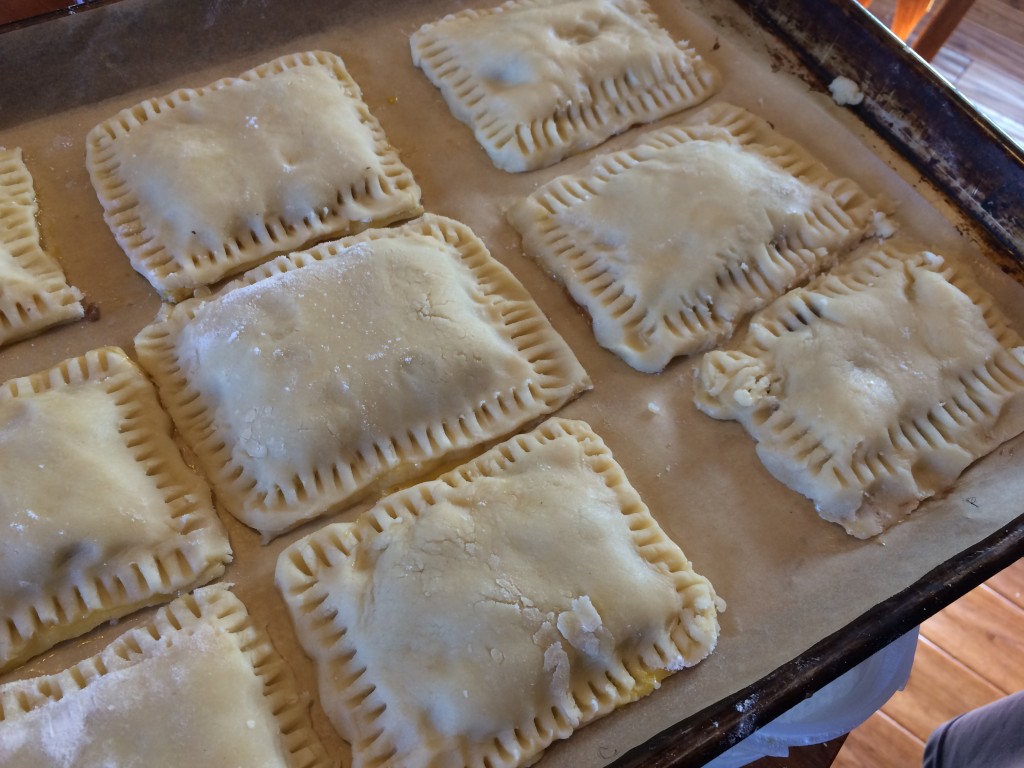 pan of unbaked